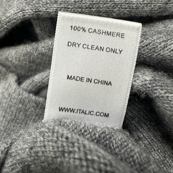 ITALIC Milo Cashmere Zip Hoodie - Picture 8 of 8